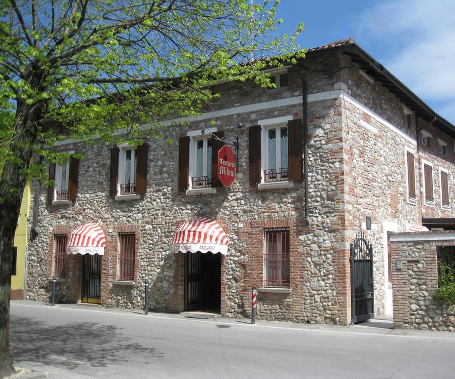 Trattoria Milani Hotel Lonato Buitenkant foto